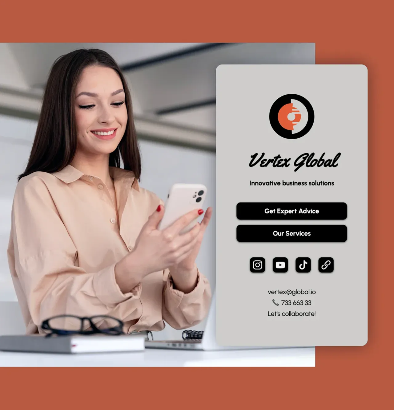 Create your bio link page