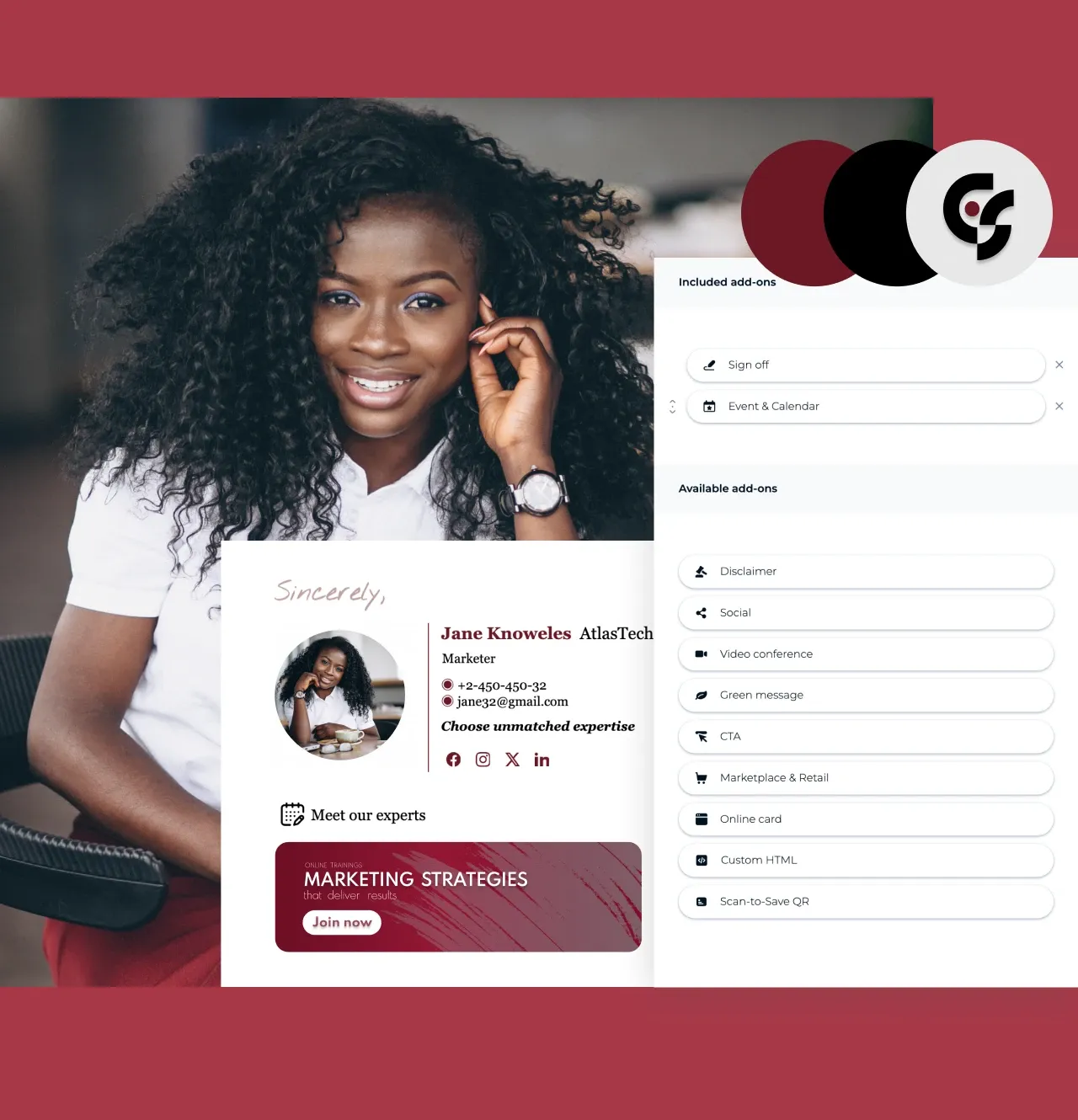 html email signature